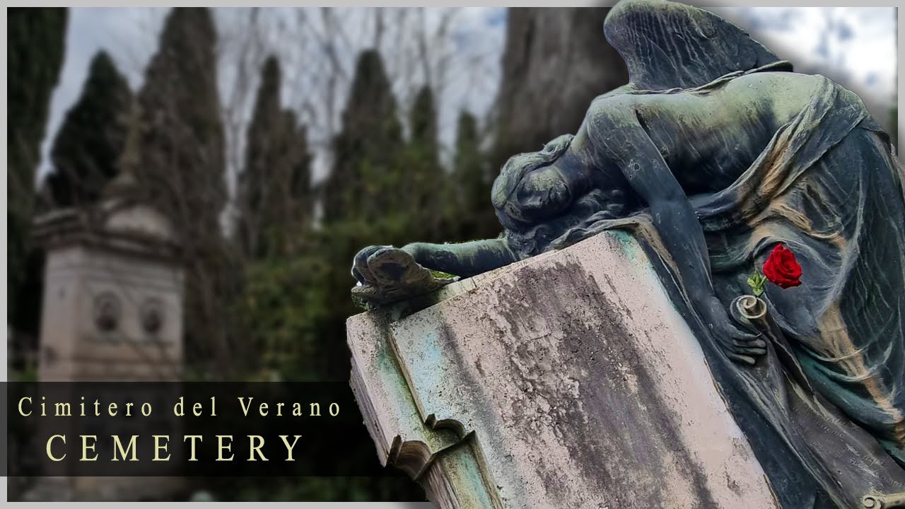 Verano Monumental Cemetery – COLUMBARIUM / CRYPTS and MORE! – Walkthrough | ROME