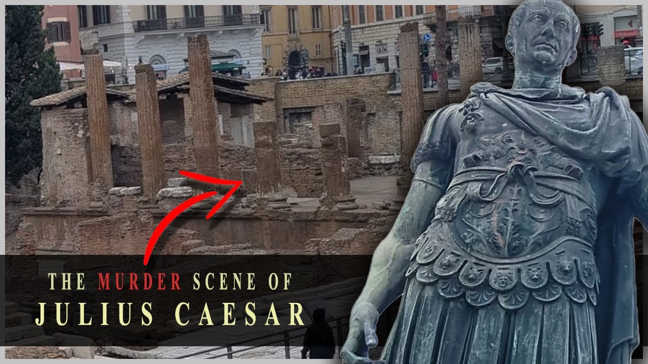 Sites where JULIUS CAESAR was ASSASSINATED and CREMATED! / Rome 2023 visit