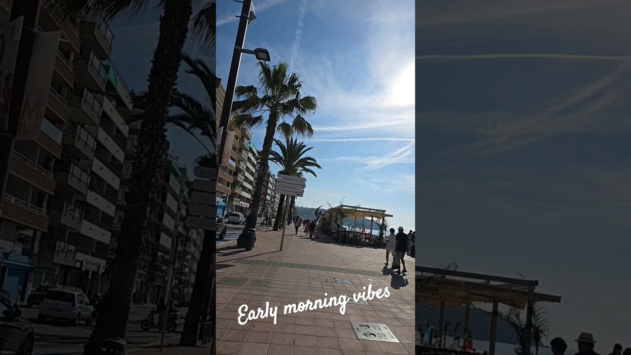 Lloret-de-Mar , Early Morning! #shorts #lloretdemar #summer summ