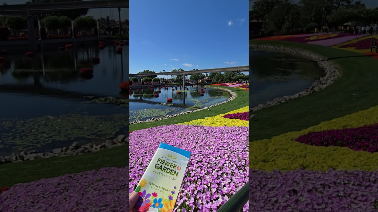 EPCOT Day 2 – Flower & Garden Festival #shorts #epcot #disney