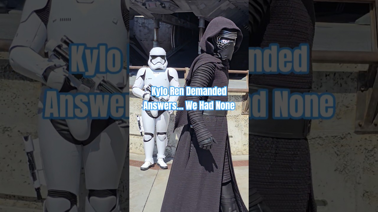 Kylo Ren Demanded Answers… We Had None #shorts #starwars #disney